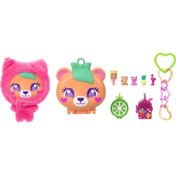 Mattel polly pocket polly mini - λούτρινο αρκουδάκι JKC79 194735346707
