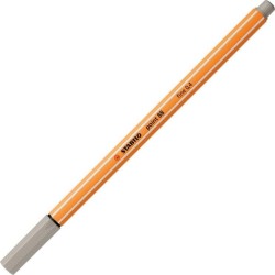 STABILO Fineliner - Point 88 - Pack Of 1 - Warm Grey 88/93 4006381579391