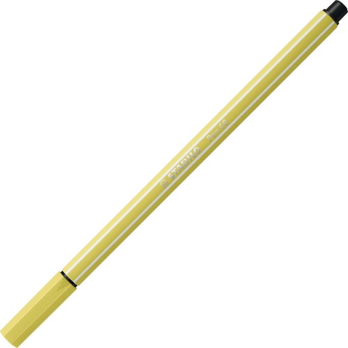 STABILO premium fibre-tip pen -  pen 68 - pack of 1 - mustard 68/67 4006381578660
