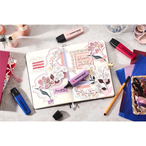 Stabilo boss μαρκαδόρος υπογράμμισης wildflower grey violet 70/162 4006381624336