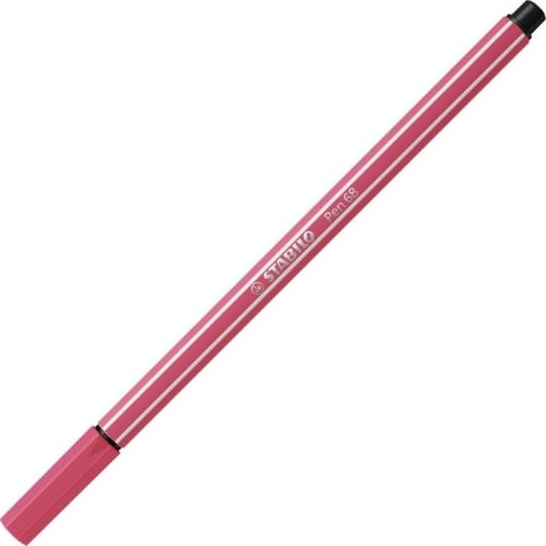 STABILO premium fibre-tip pen -  pen 68 - pack of 1 - strawberry red 68/49 4006381574402
