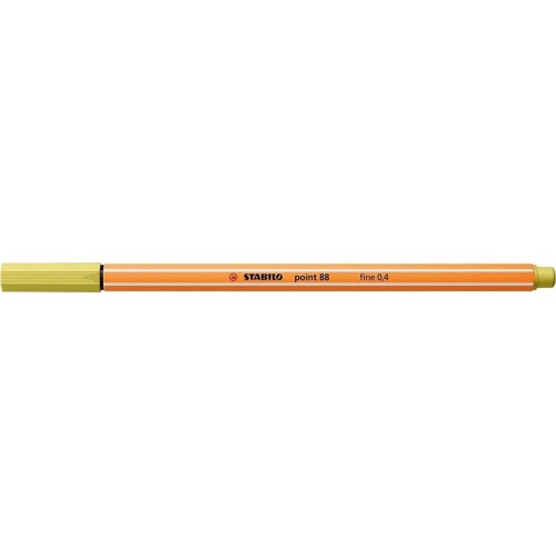 STABILO fineliner - point 88 - pack of 1 - mustard 88/67 4006381579339