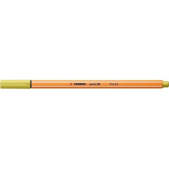 STABILO fineliner - point 88 - pack of 1 - mustard 88/67 4006381579339