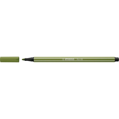 Μαρκαδόρος stabilo 68/35 moss green 68/35 4006381574310