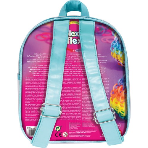 As company Plexi Flexi Backpack With 2000 Rubber Bands and 35 Accessories For 5+ 1080-25584 5203068255848