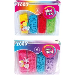 As company Plexi Flexi Bag With 1000 Rubber Bands and 4 Accessories For 5+ 1080-25583 5203068255831