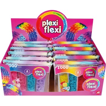 As company Plexi Flexi Τσαντάκι Με 1000 Λαστιχάκια and 4 Αξεσουάρ Για 5+ 1080-25583 5203068255831