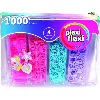 As company Plexi Flexi Τσαντάκι Με 1000 Λαστιχάκια and 4 Αξεσουάρ Για 5+ 1080-25583 5203068255831