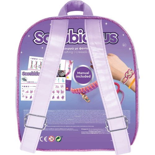 As company Happihobbi Scoubidous Σακίδιο Πλάτης Με 80 Scoubidous and Αξεσουάρ Για 6+ 1080-25570 5203068255701
