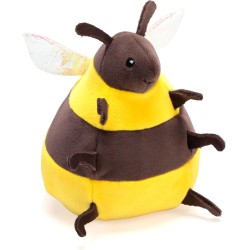 WILD PLANET Wild Republic Flipkins Bumble Bee, Stuffed Animal, 5 Inches, Plush Toy, Fill is Spun Recycled Water Bottles 30387 09
