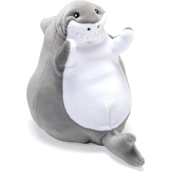 WILD PLANET Wild Republic Flipkins Great White Shark, Γεμισμε?νο Ζω?ο, 5 ι?ντσες, Λου?τρινο παιχνι?δι,  30343 092389303438