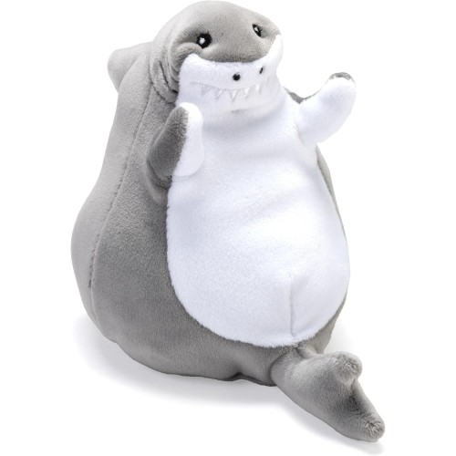 WILD PLANET Wild Republic Flipkins Great White Shark, Γεμισμε?νο Ζω?ο, 5 ι?ντσες, Λου?τρινο παιχνι?δι,  30343 092389303438