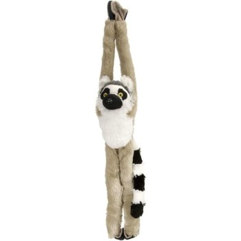 WILD PLANET Wild Republic Ring Tailed Lemur Plush, Monkey Stuffed Animal, Plush Toy, Gifts For Kids, Hanging 20 15261 0923891526