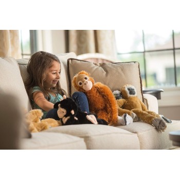 WILD PLANET Wild Republic Ring Tailed Lemur Plush, Monkey Stuffed Animal, Plush Toy, Gifts For Kids, Hanging 20 15261 0923891526