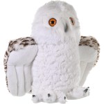 WILD PLANET Wild Republic Snowy Owl Plush, Stuffed Animal, Plush Toy, Gifts for Kids, Cuddlekins, 12 Inches 10957 092389109573