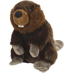WILD PLANET Wild Republic Beaver βελου?δινο, λου?τρινο ζωα?κι, λου?τρινο παιχνι?δι, δω?ρα για παιδια?, Cuddlekins 8 ι?ντσες 1085