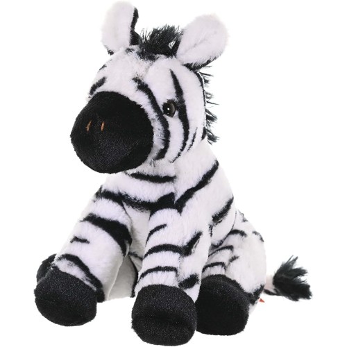 WILD PLANET Wild Republic Zebra Baby βελου?δινο, λου?τρινο ζωα?κι, λου?τρινο παιχνι?δι, δω?ρα για παιδια?, Cuddlekins 8 ιντσω?ν 