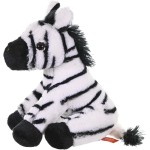 WILD PLANET Wild Republic Zebra Baby βελου?δινο, λου?τρινο ζωα?κι, λου?τρινο παιχνι?δι, δω?ρα για παιδια?, Cuddlekins 8 ιντσω?ν 