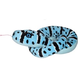WILD PLANET Wild Republic Snake Plush, Stuffed Animal, Plush Toy, Gifts for Kids, Blue Rock Rattlesnake, 54 Inches 89091 0923898