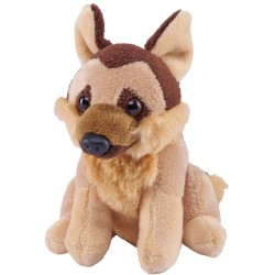 Wild Republic Pocketkins Eco Dog German Shepherd Stuffed Animal - 5 Inches 27814 092389278149