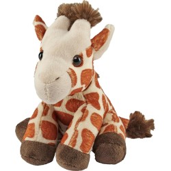 WILD PLANET republic pocketkins eco giraffe, stuffed animal, 5 inches, plush toy, made  27248 092389272482