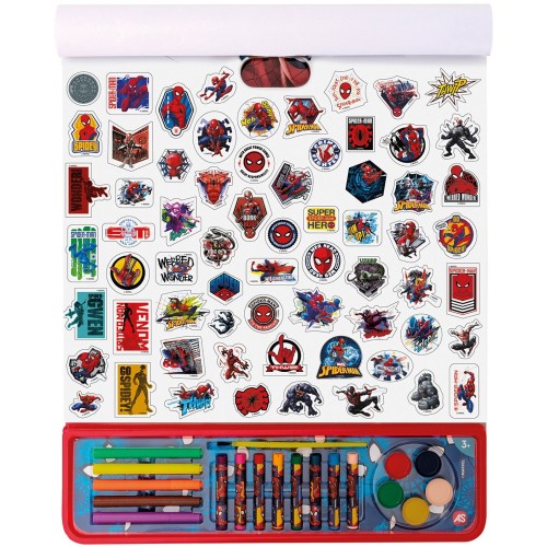 As company Giga Block Spiderman 5 in 1 Coloring set for Ages 3+ 1023-62762 5203068627621
