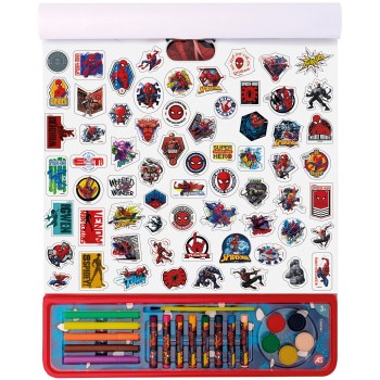 As company Giga Block Spiderman 5 in 1 Coloring set for Ages 3+ 1023-62762 5203068627621