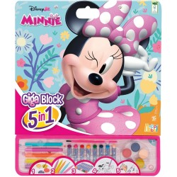 As company Disney Minnie Mouse giga block σετ ζωγραφικής Minnie 5 σε 1 για 3+ χρονών 1023-62760 5203068627607