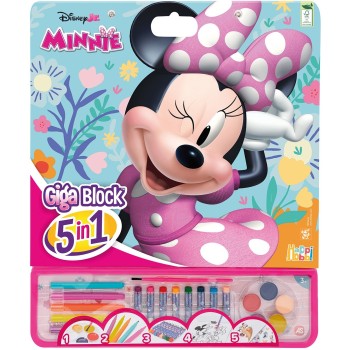 As company Disney Minnie Mouse Giga Block Minnie 5 in 1 Coloring set for Ages 3+ 1023-62760 5203068627607