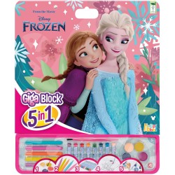 As company Disney Frozen giga block σετ ζωγραφικής Frozen 5 σε 1 για 3+ χρονών 1023-62759 5203068627591