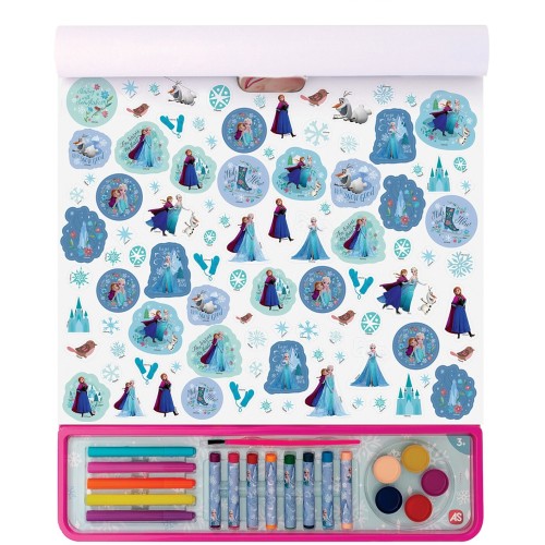 As company Disney Frozen Giga Block Frozen 5 in 1 Coloring set for Ages 3+ 1023-62759 5203068627591