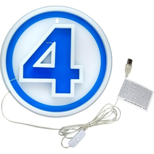 Marvel Avengers Paladone marvel: fantastic 4 - wall mountable led neon Φωτιστικό (pp14789muvn) PP14789MUVN 5056577758672