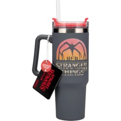 Paladone: stranger things 5 - 900ml insulated ποτήρι με καλαμάκι (pp14605st) PP14605ST 5056577755800