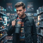 Paladone: stranger things 5 - 900ml insulated ποτήρι με καλαμάκι (pp14605st) PP14605ST 5056577755800