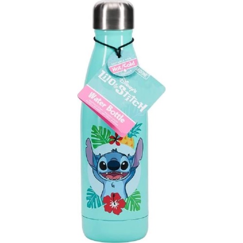 Paladone: disney stitch - Μεταλλικό Μπουκάλι Νερού (500ml) (pp10960lsv2) PP10960LSV2 5056577705256