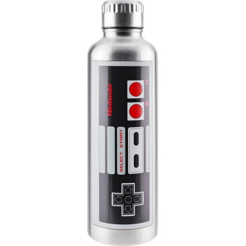 Paladone nes nintendo metal water bottle - officially licensed retro gaming gift,  s PP8479NN 5055964767150