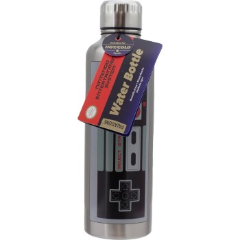 Paladone: nintendo - nes Μεταλλικό Μπουκάλι Νερού (500ml) (pp8479nn) PP8479NN 5055964767150
