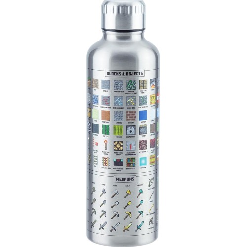 Paladone minecraft Μεταλλικό Μπουκάλι Νερού (500ml) (pp7995mcfv3) PP7995MCFV3 5055964767303