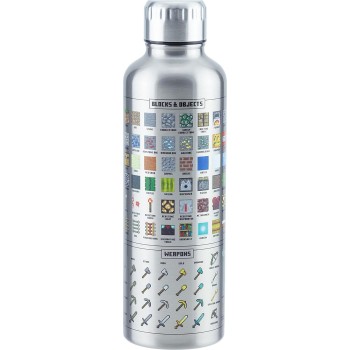 Paladone minecraft Μεταλλικό Μπουκάλι Νερού (500ml) (pp7995mcfv3) PP7995MCFV3 5055964767303