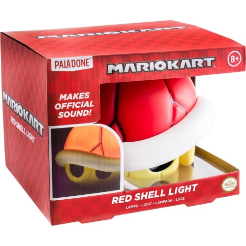 Paladone nintendo: super mario - red shell Φωτιστικό με ήχο (pp8081nnv2) PP8081NNV2 5055964768171