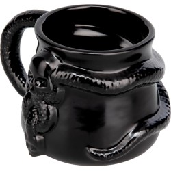 Paladone harry potter dark mark nagini snake mug, officially licensed 400ml black ce PP14643HP 5056577756227