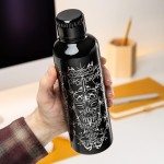 paladone harry potter death eater metal water bottle, officially licensed 5 PP14518HP 5056577754902