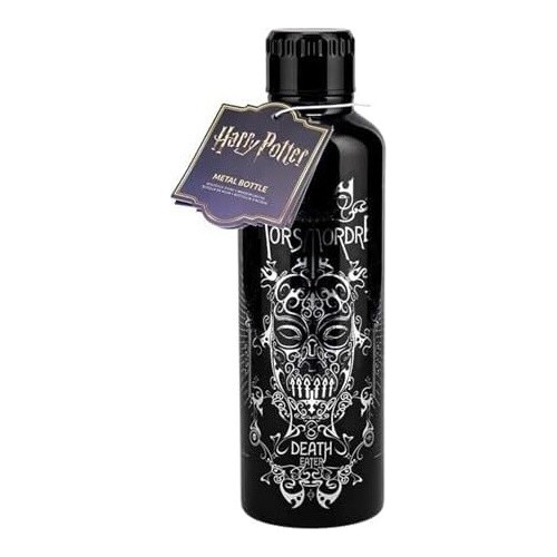 paladone harry potter death eater metal water bottle, officially licensed 5 PP14518HP 5056577754902
