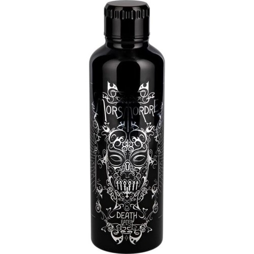 paladone harry potter death eater metal water bottle, officially licensed 5 PP14518HP 5056577754902