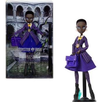 Mattel Monster High x Wednesday Collectible Doll, Bianca Barclay in Nevermore Academy Uniform JDR71 194735288878