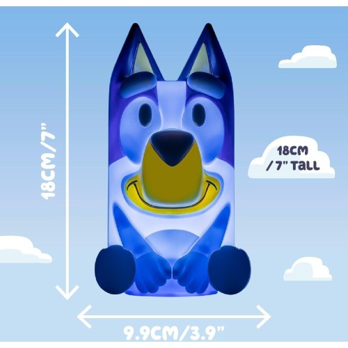 Paladone globuddies: bluey - Φωτιστικό με ήχο (pp14334blu) PP14334BLU 5056577751475