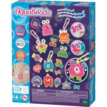 Epoch aquabeads - crazy monsters  kit - arts and s bead activity toy 35144 5054131351444