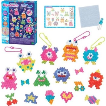 Epoch aquabeads - crazy monsters  kit - arts and s bead activity toy 35144 5054131351444