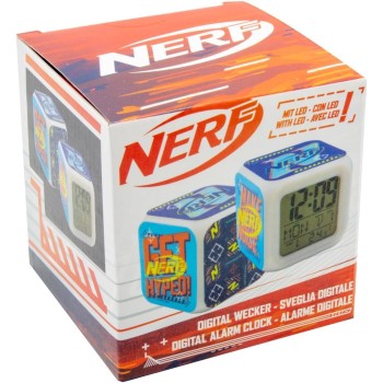 Hasbro Nerf Ρολόι Ξυπνητήρι Κύβος H42681 8052780426817