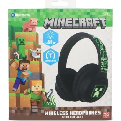 otl technologies Otl Minecraft Ασύρματα / Ενσύρματα On Ear Ακουστικά Με 50 Ώρες Λειτουργίας Πράσινα  5055371629089